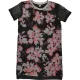 River Island Virágos fekete ruha (140) lány