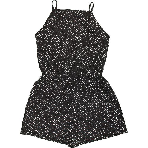 New Look Mintás fekete playsuit (152-158) tini lány