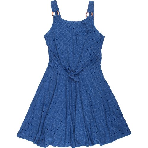Primark Hímzett kék ruha (158) tini lány