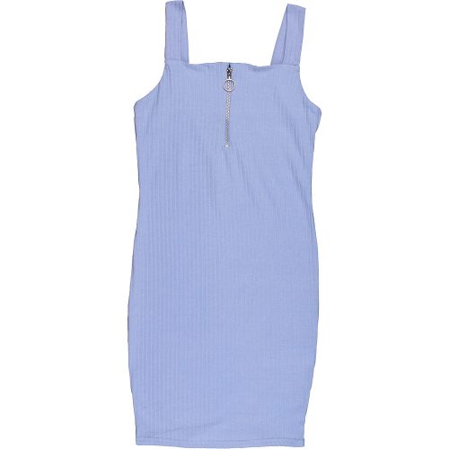New Look Bordázott kék ruha (140-146) lány