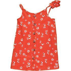 Primark Virágos barna ruha (104) kislány