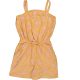 Nutmeg Virágos mustár playsuit (98) kislány