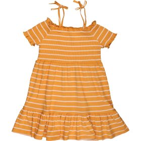 F&F Csíkos ruha (128) kislány