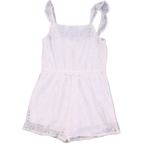 Primark Fehér csipke playsuit (104) kislány