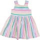 George Színescsíkos ruha (98) kislány