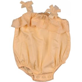 Matalan Hímzett sárga napozó (68) baba