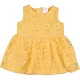 Sárga csipkeruha (68) baba