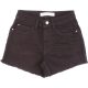 Denim Fekete farmershort (34)  női