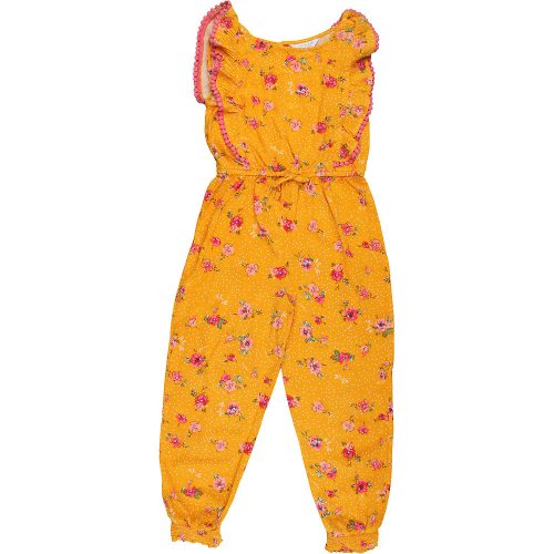 Primark Virágos jumpsuit (116) kislány