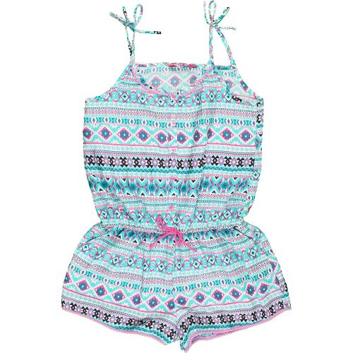 Young Dimension Türkizmintás playsuit (152) lány