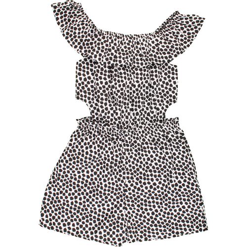 Primark Feketemintás playsuit (146) lány