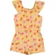 Primark Gyümölcsös sárga playsuit (98) kislány