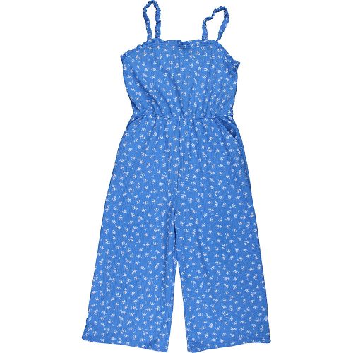 Primark Virágos kék jumpsuit (158) tini lány