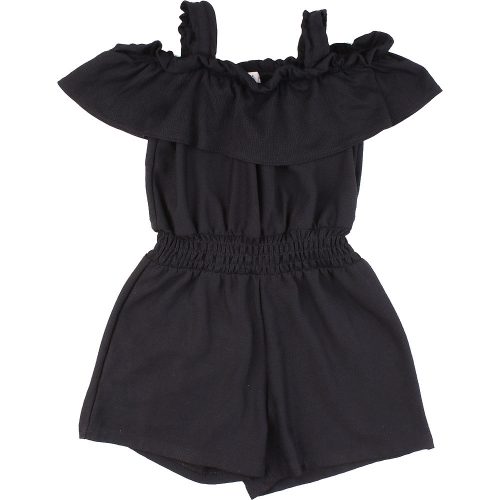 River Island Fodros fekete playsuit (116) kislány