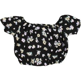 New Look Virágos fekete felső (152) lány