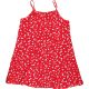 F&F Virágos piros ruha (146) lány
