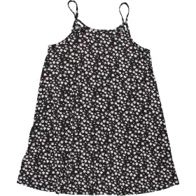 Primark Virágos fekete ruha (146) lány