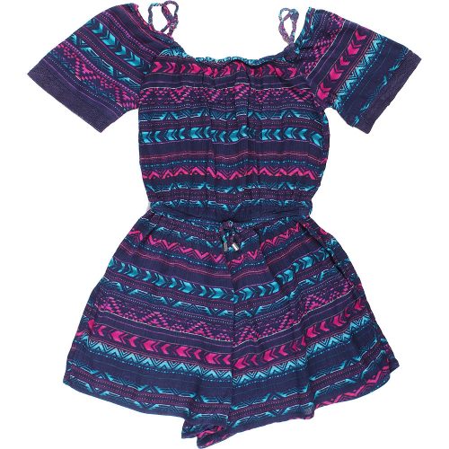 Young Dimension Türkizmintás playsuit (146) lány