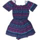 Young Dimension Türkizmintás playsuit (146) lány