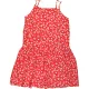 George Virágos piros ruha (158) tini lány