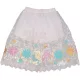 Hímzett szoknya (98) kislány
