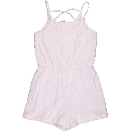 Törtfehér csipke playsuit (146-152) lány