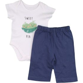 Mintás-kék szett (56) baba