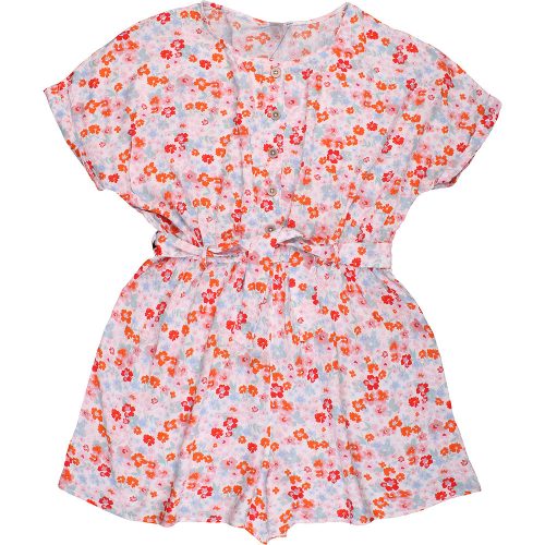 TU Korallvirágos playsuit (158) tini lány