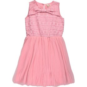 Csipkés rózsaszín ruha (152) lány