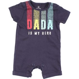 Next Feliratos kék napozó (50) baba