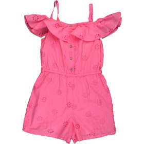 F&F Hímzett rózsaszín playsuit (158) tini lány