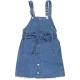 Denim Ezüstgombos farmerruha (152) lány