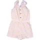 F&F Sárgacsíkos playsuit (104) kislány