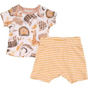 Állatos-csíkos szett (56) baba