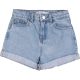 Denim Ezüstgombos farmershort (134) lány