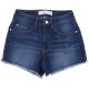 Denim Ezüstgombos farmershort (34)  női