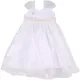 Fehér organza ruha (92-98) kislány
