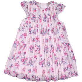 St Bernard Virágos ruha (86-92) kislány