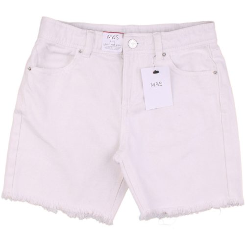 Marks&Spencer Törtfehér farmershort (140) lány