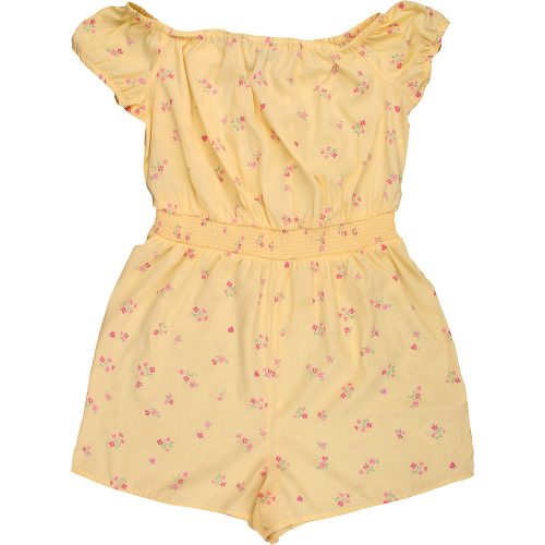 New Look Virágos sárga playsuit (152) lány