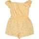 New Look Virágos sárga playsuit (152) lány