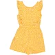 Primark Virágos sárga playsuit (146) lány