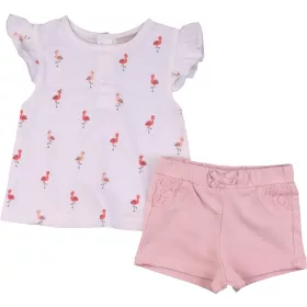 Flamingós-puncs szett (62) baba