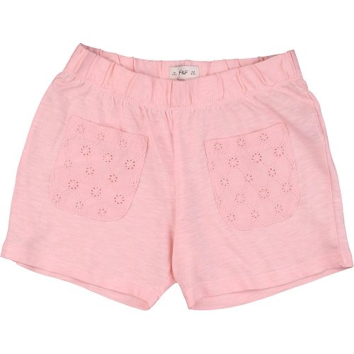 F&F Hímzett barack short (110) kislány