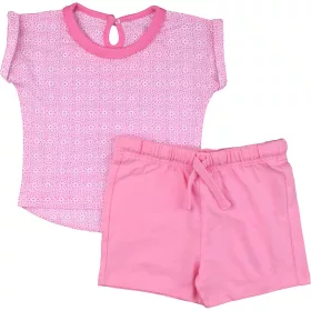 Virágos-rózsaszín szett (62) baba