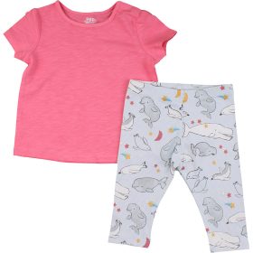 Rózsaszín-delfines szett (68) baba