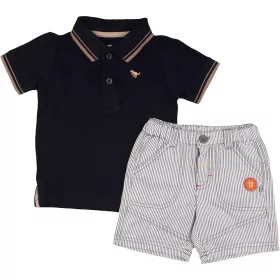 Kék-csíkos szett (74) baba