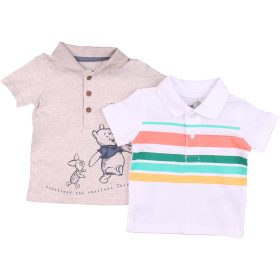 Micimackó-csíkos ingpóló szett (62) baba