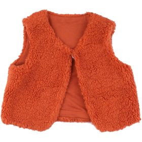 Barna polár mellény (98) kislány