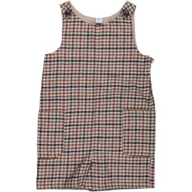 TU Kockás playsuit (104-110) kislány